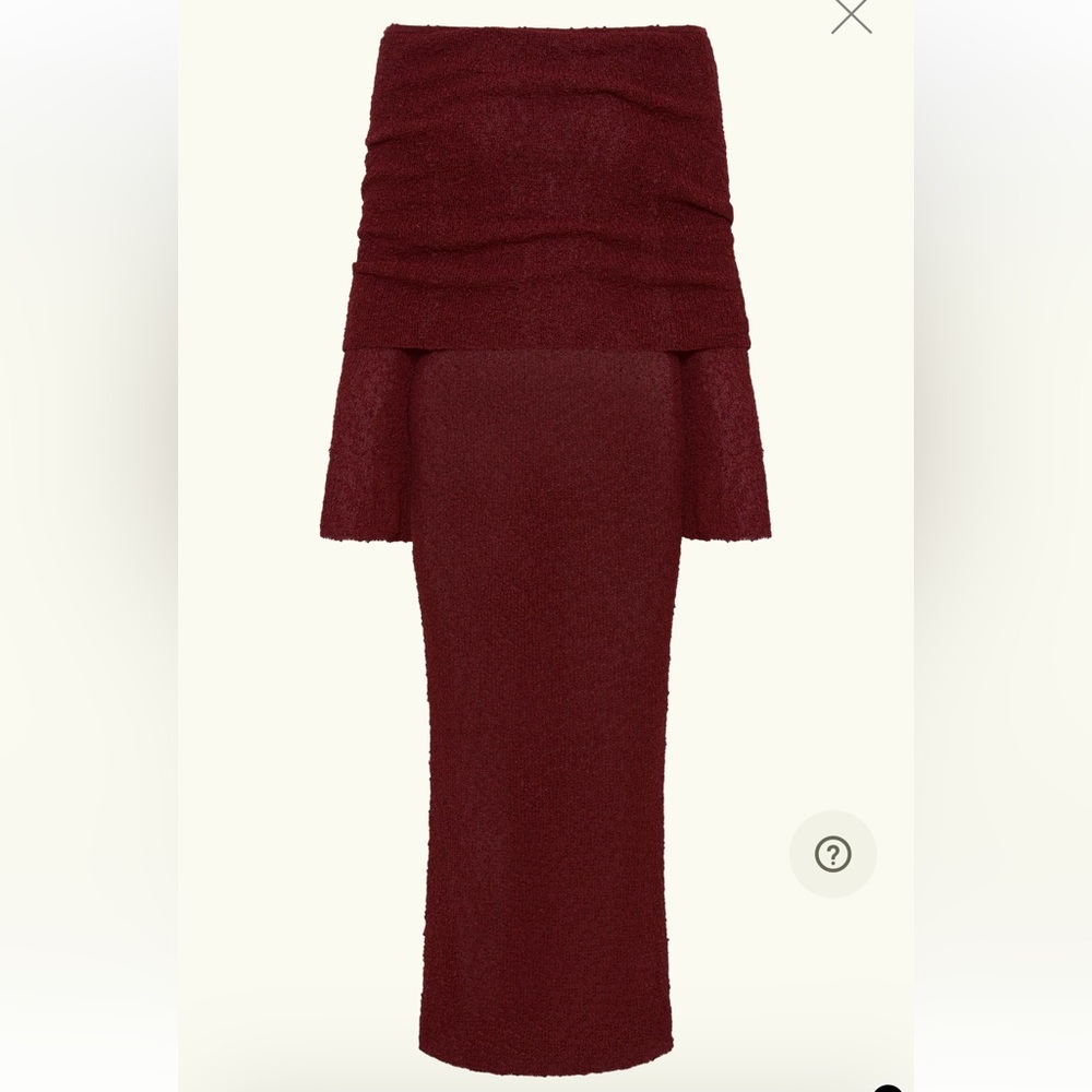 MESHKI MARISOL OFF THE SHOULDER DRESS